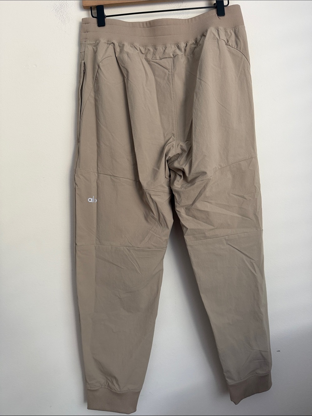 Alo yoga Co-Op Pant beige tan Jogger m medium